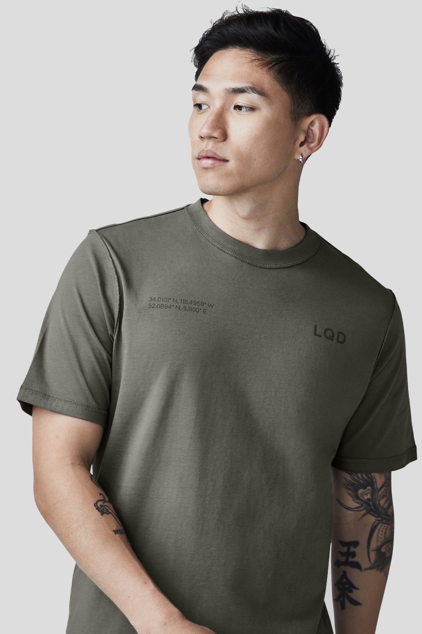 LQD_V4 INSIDE OUT SHORT SLEEVE TEE - CLAY - Team Liquid