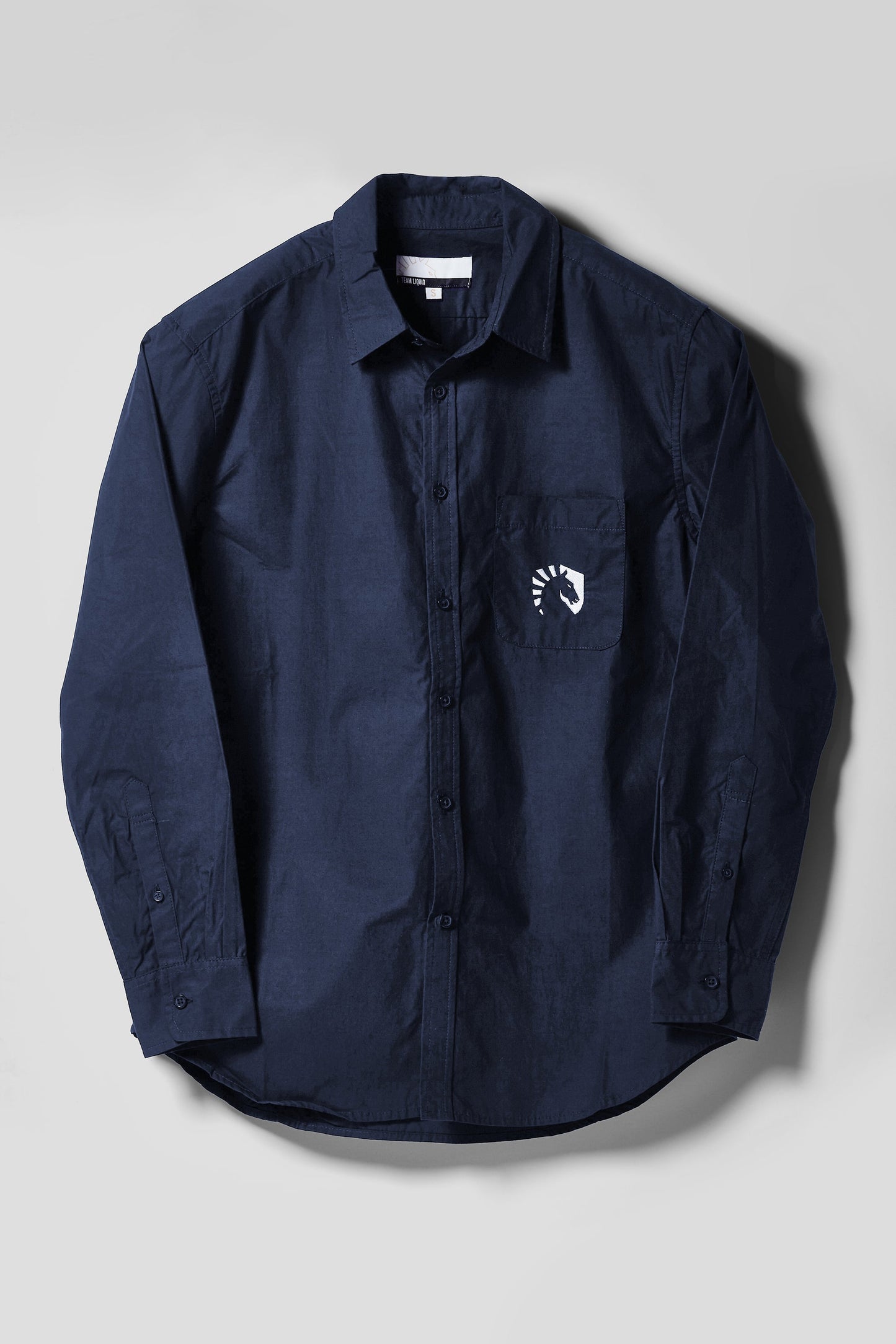 CREST LONG SLEEVE BUTTON UP SHIRT