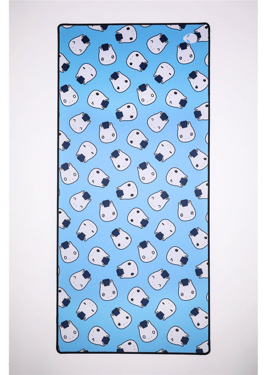 TEAM LIQUID BLUE PATTERN MOUSEPAD 88.9cm x 40.64cm