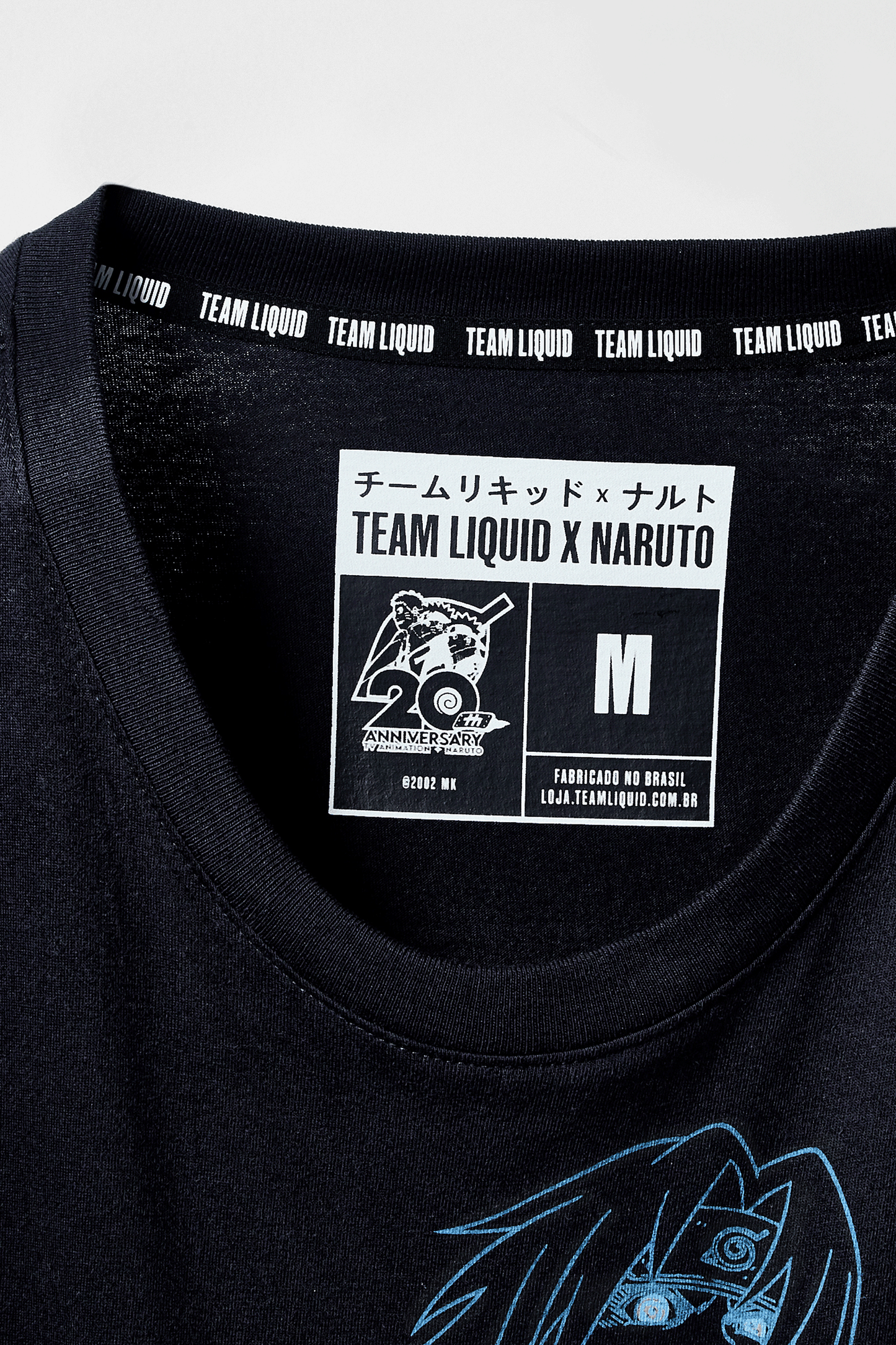 LIQUID X NARUTO 20Y SASUKE TEE