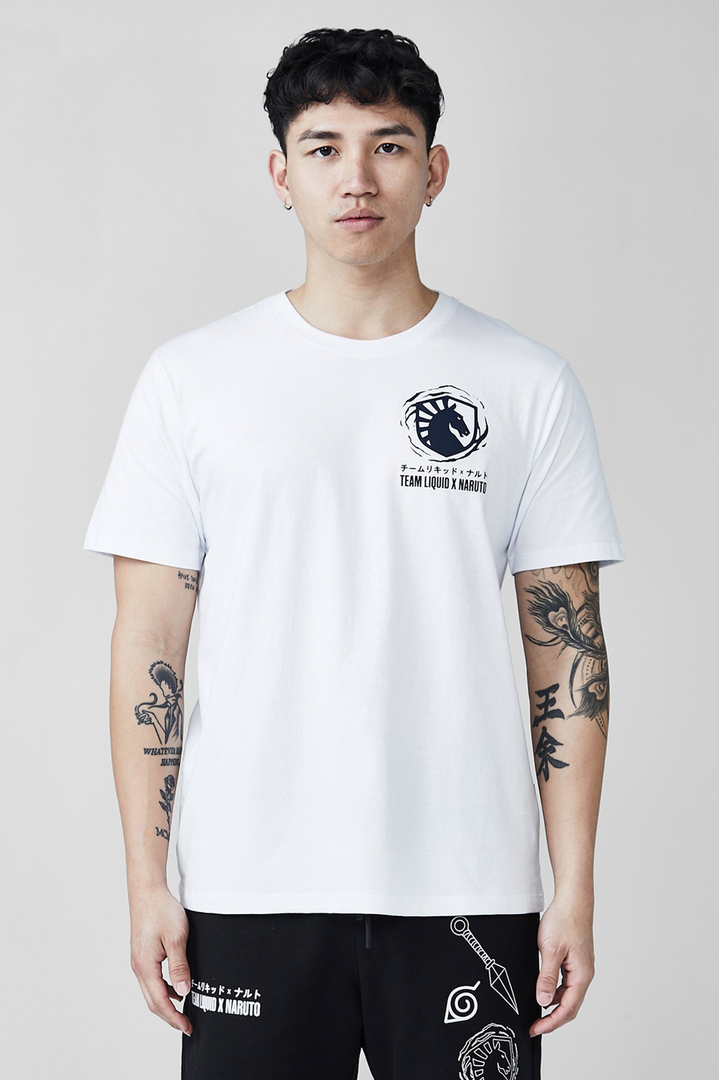 LIQUID X NARUTO 20Y TEAM 7 TEE