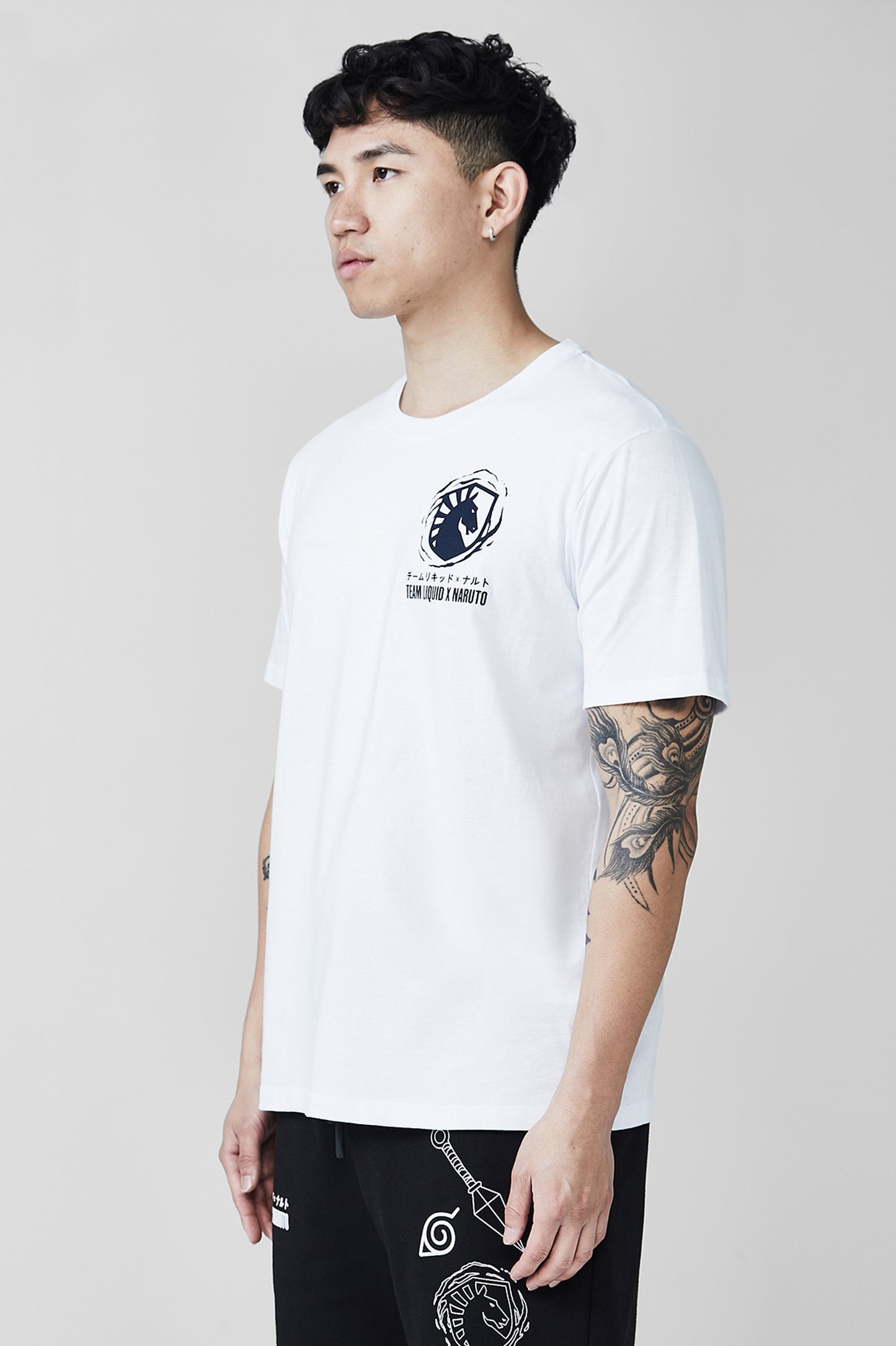 LIQUID X NARUTO 20Y TEAM 7 TEE