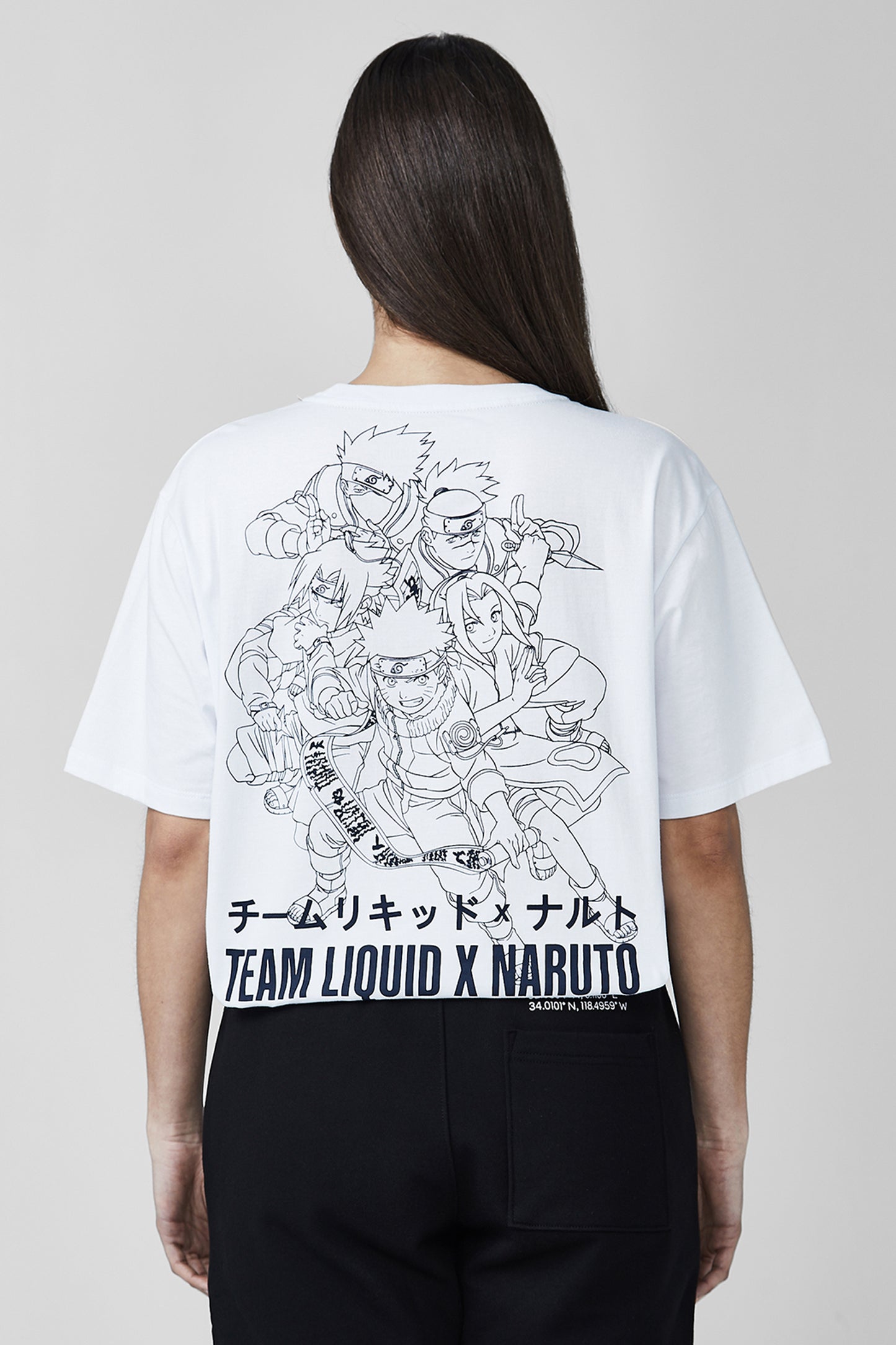 LIQUID X NARUTO 20Y TEAM 7 TEE