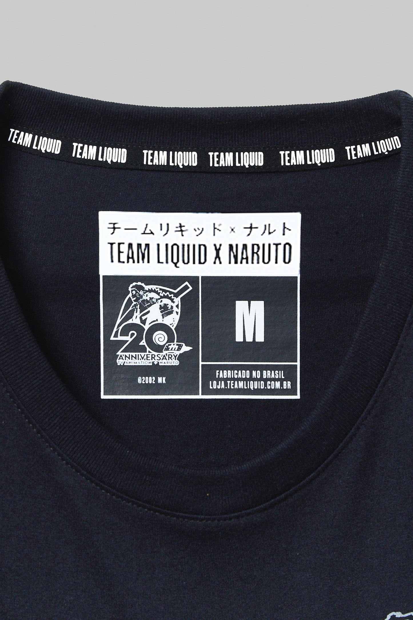 LIQUID X NARUTO 20Y SASUKE SHURIKEN TEE