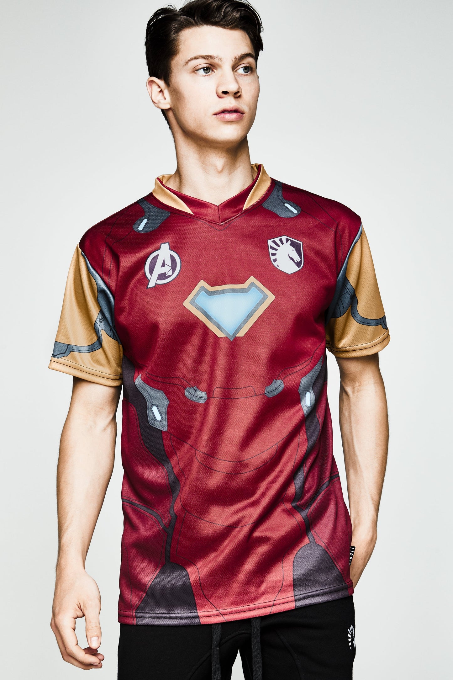 LIQUID X MARVEL IRON MAN JERSEY