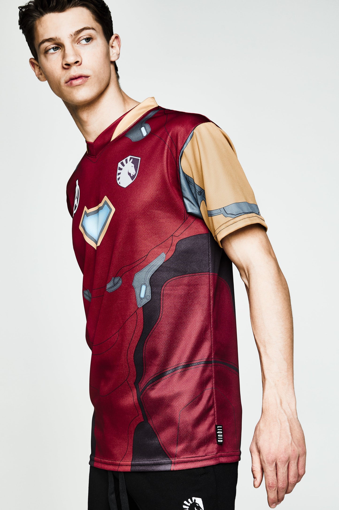 LIQUID X MARVEL IRON MAN JERSEY