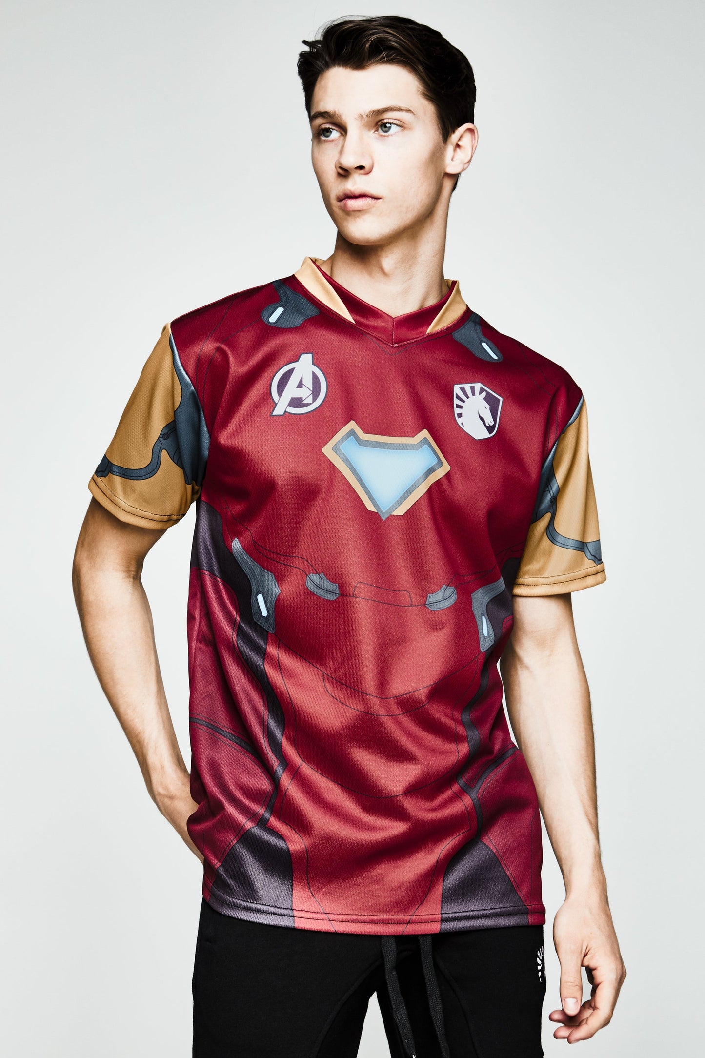 LIQUID X MARVEL IRON MAN JERSEY