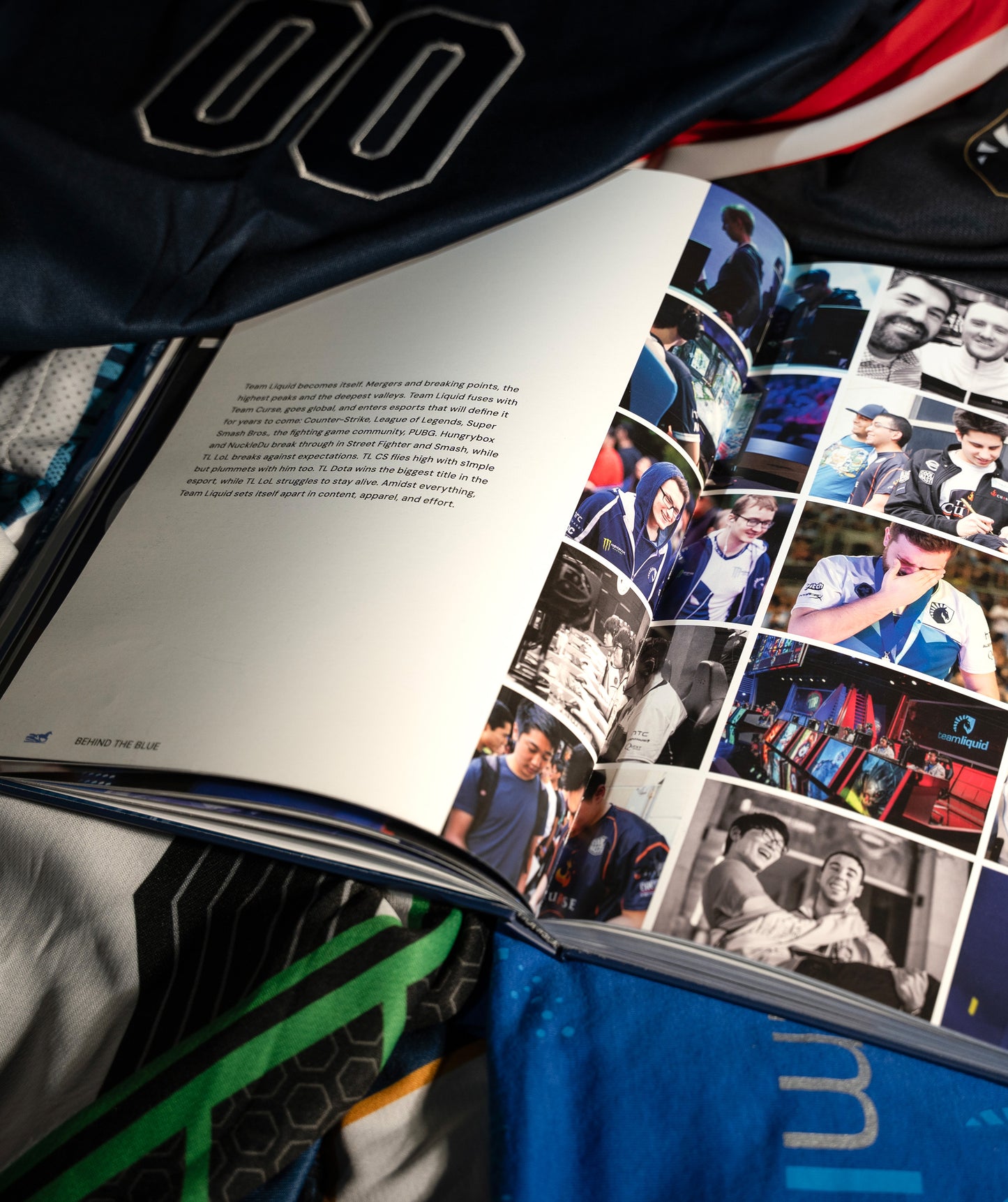 BEHIND THE BLUE: A VISUAL HISTORY OF 25 YEARS OF TEAM LIQUID