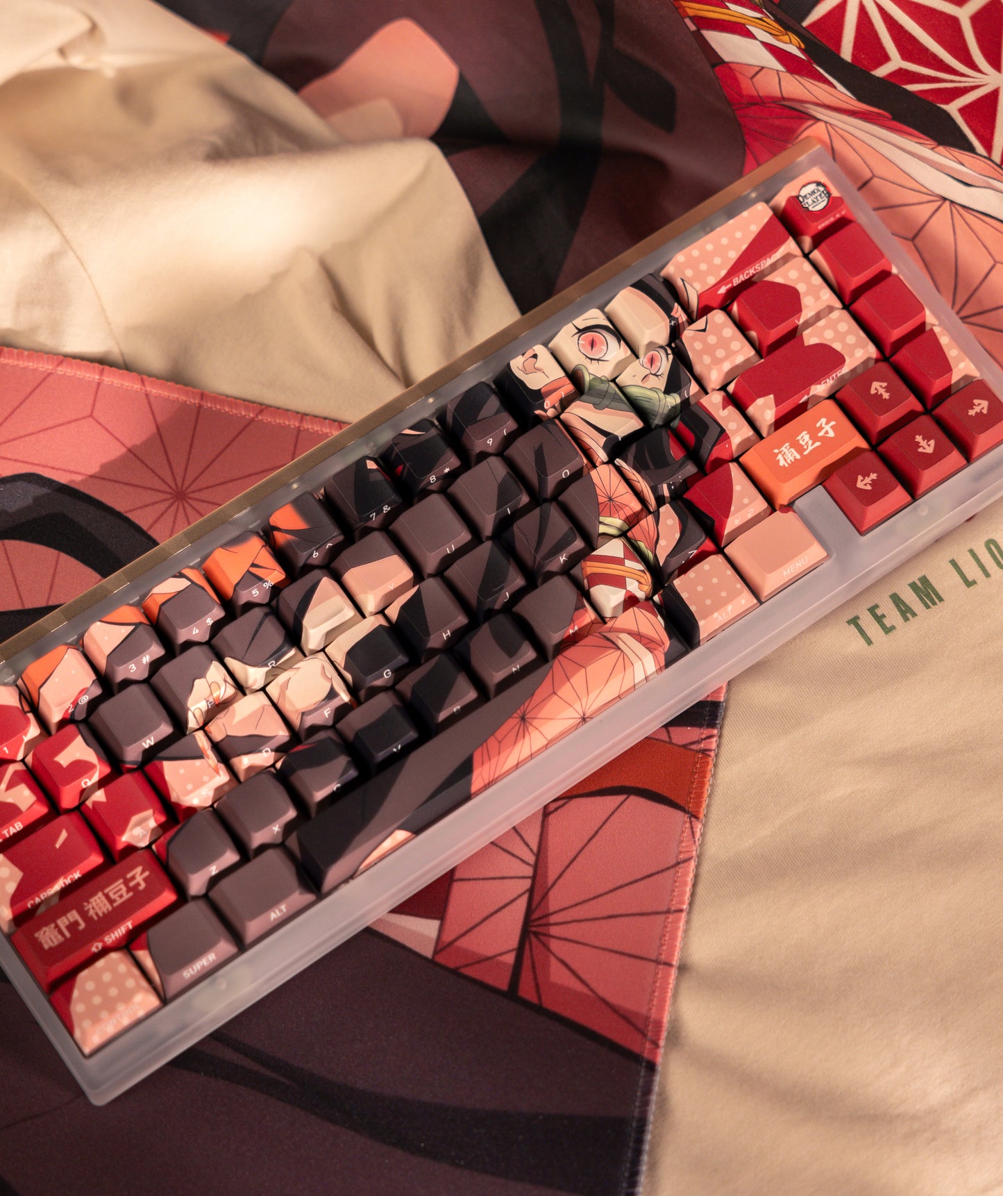 NEZUKO FULL ART KEYCAP SET