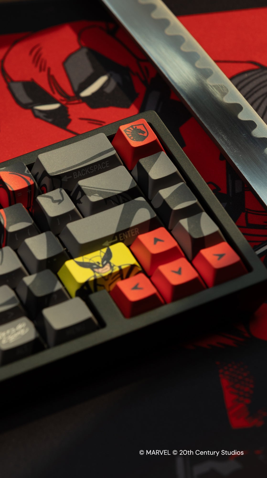 DEADPOOL KEYCAP SET