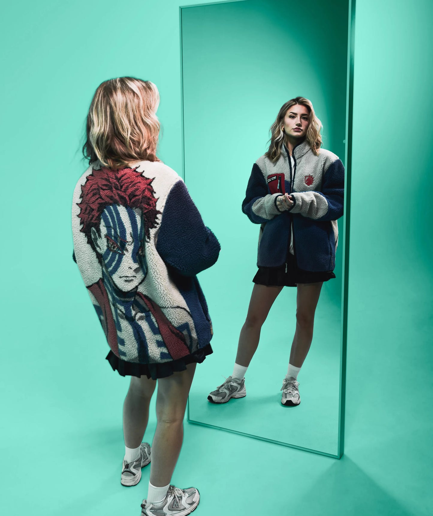 DEMON SLAYER AKAZA SHERPA