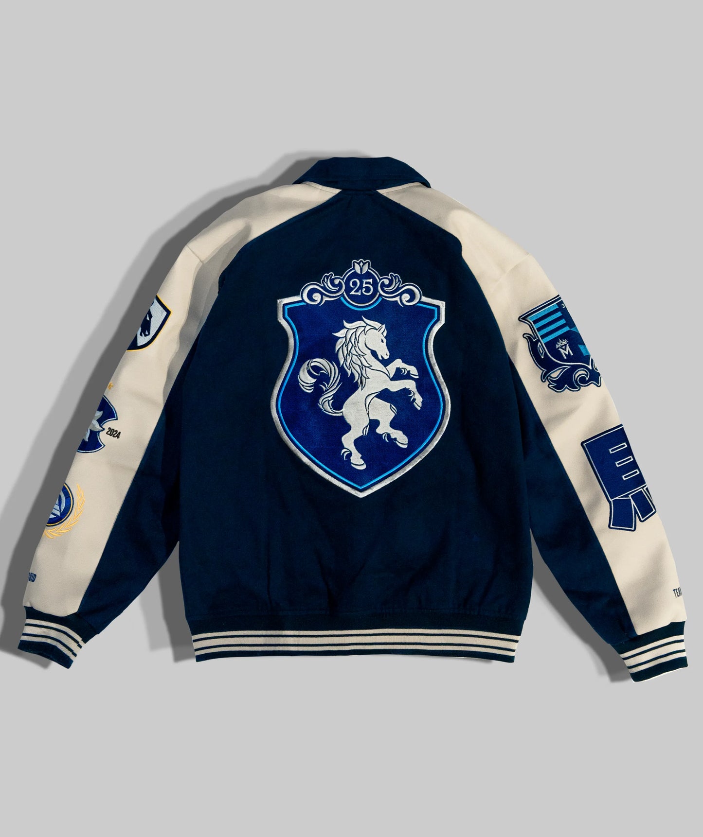 TEAM LIQUID LETTERMAN JACKET