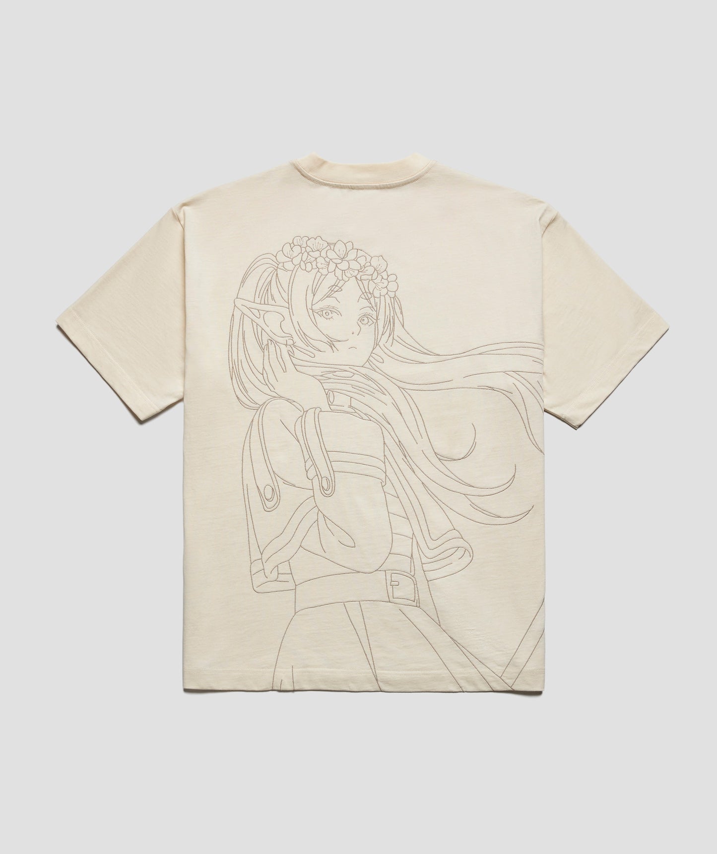 FRIEREN EMBROIDERED OVERSIZED TEE
