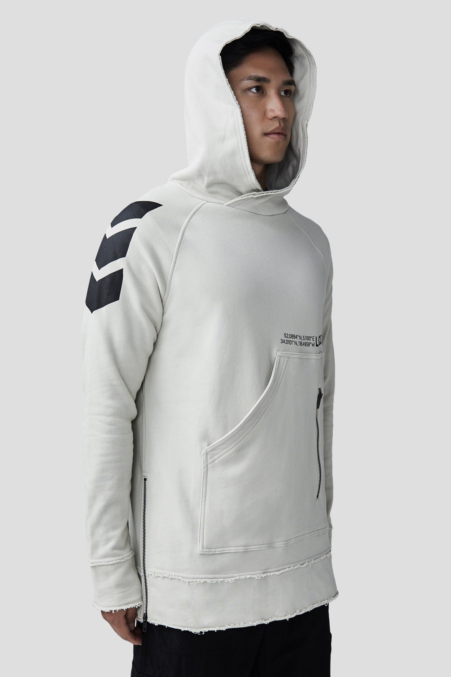 LQD V3 SQUARE POCKET HOODIE - BONE - Team Liquid