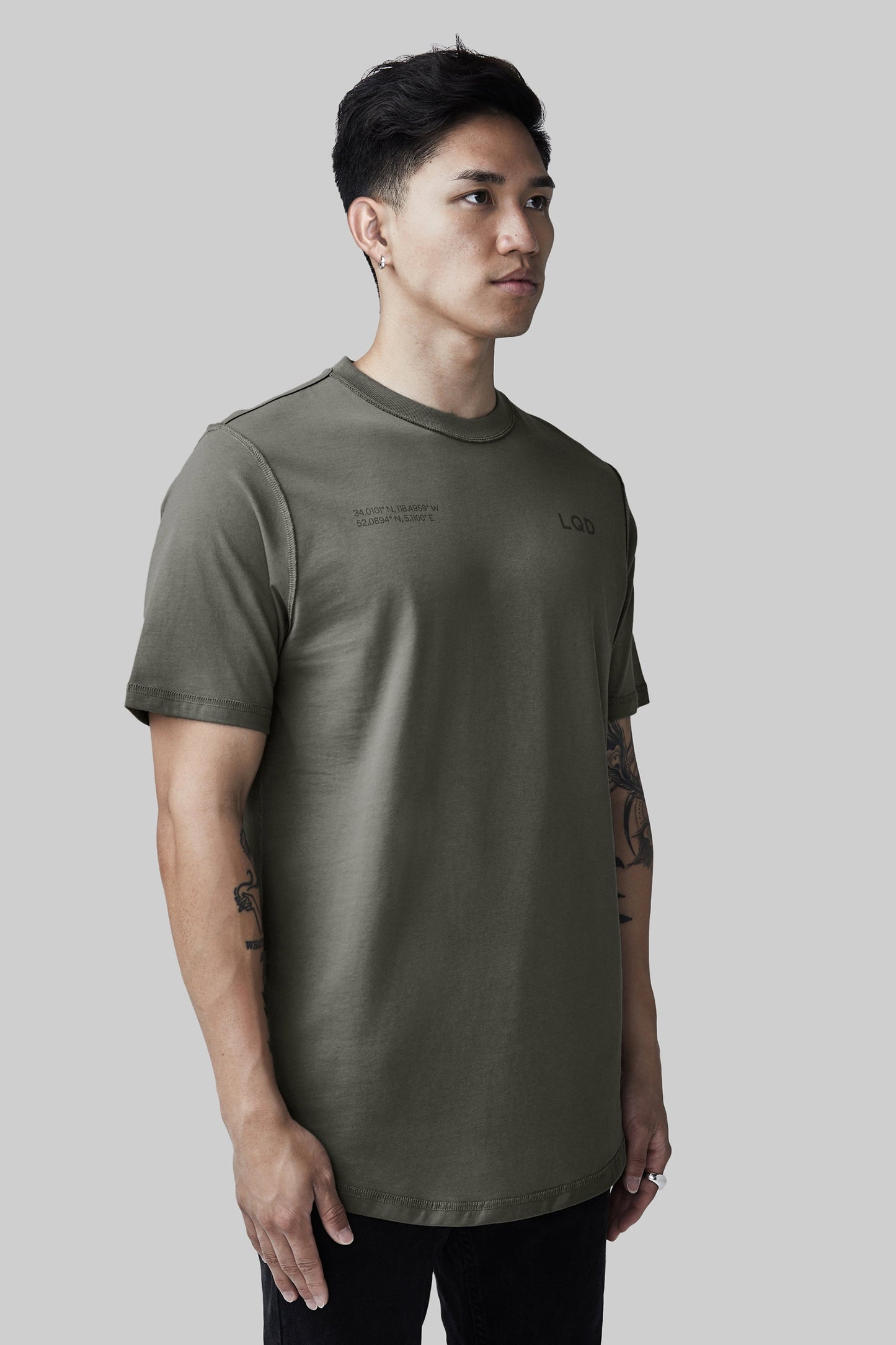 LQD_V4 INSIDE OUT SHORT SLEEVE TEE - CLAY - Team Liquid