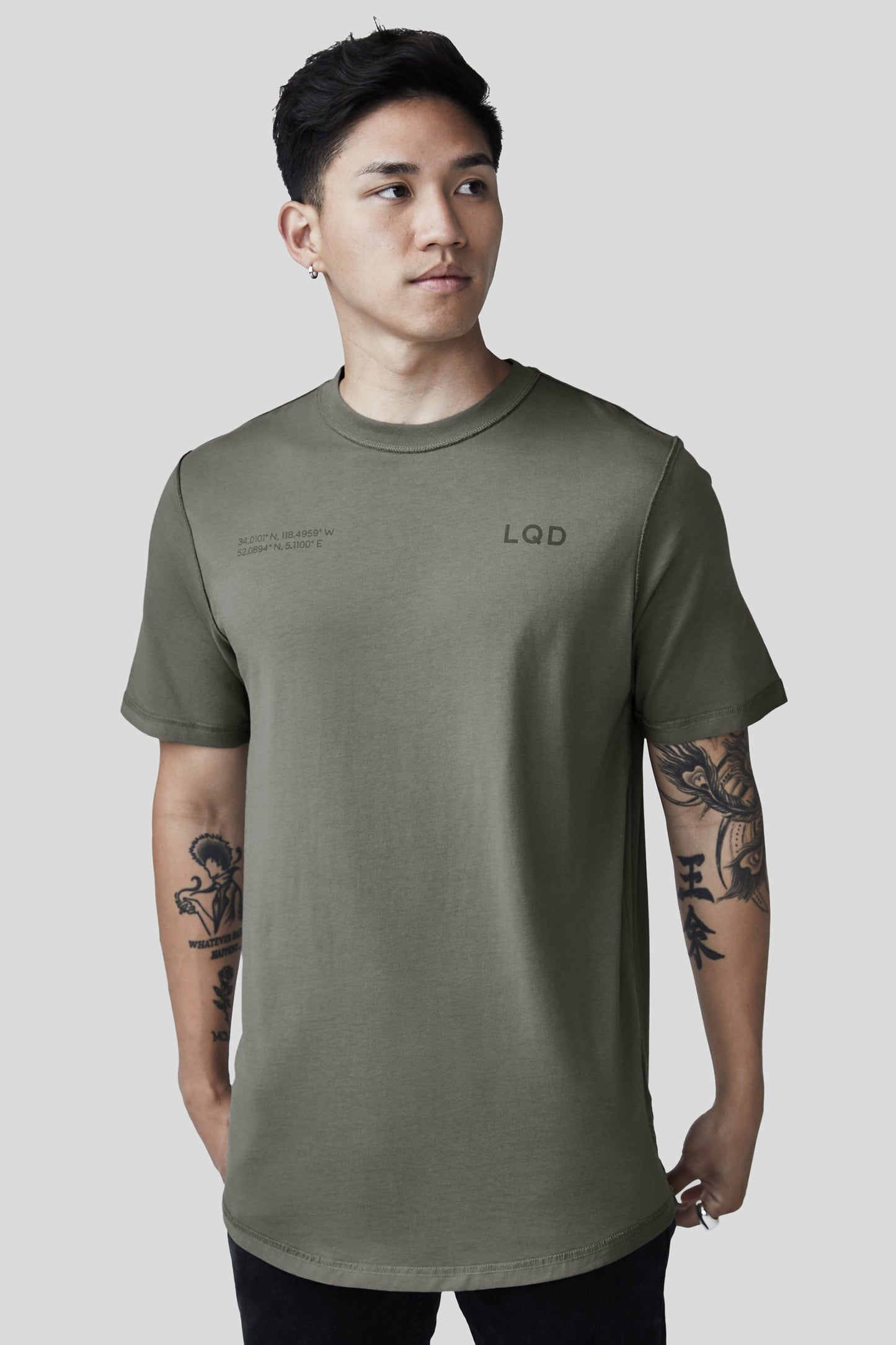 LQD_V4 INSIDE OUT SHORT SLEEVE TEE - CLAY - Team Liquid