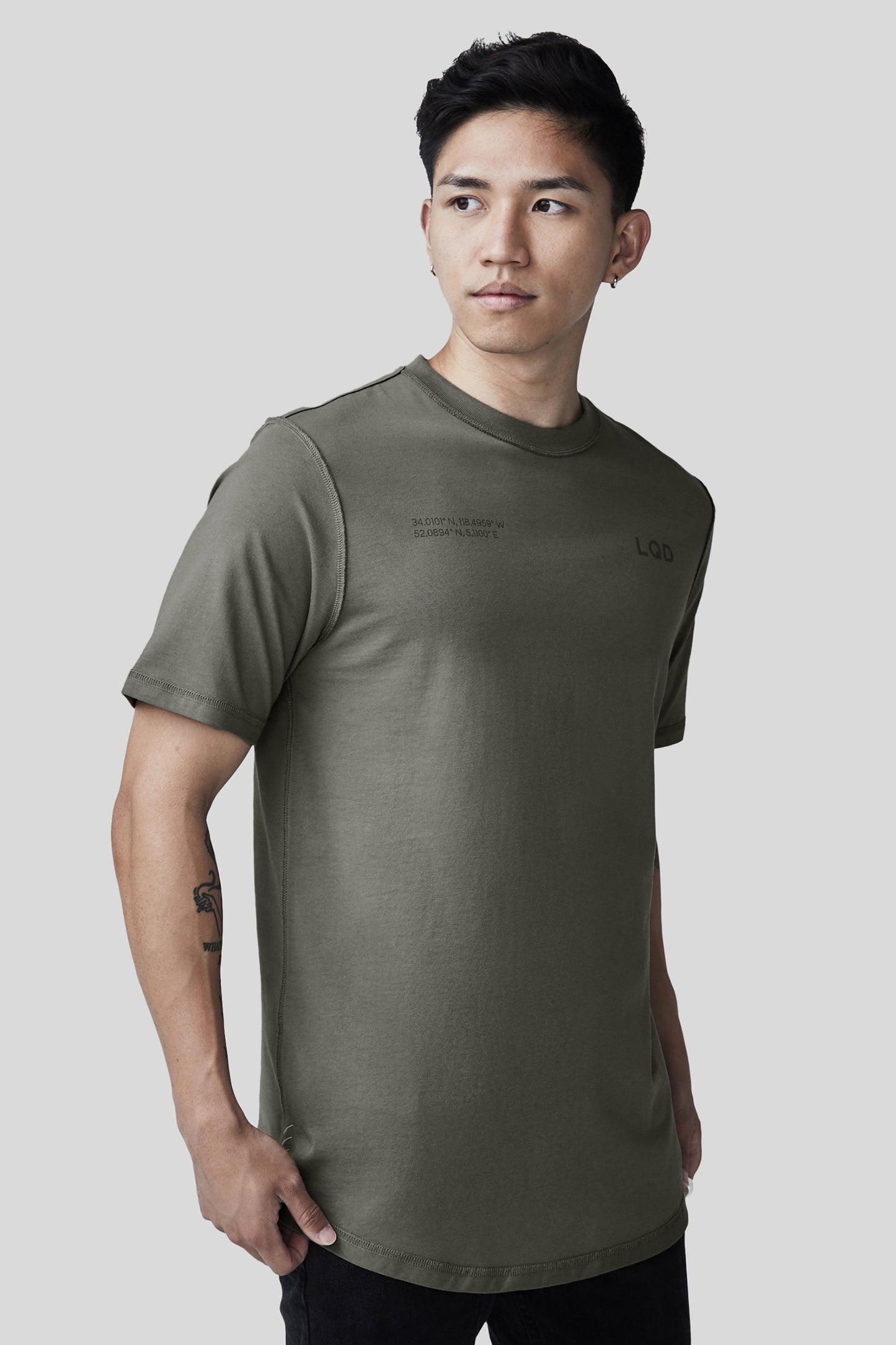 LQD_V4 INSIDE OUT SHORT SLEEVE TEE - CLAY - Team Liquid