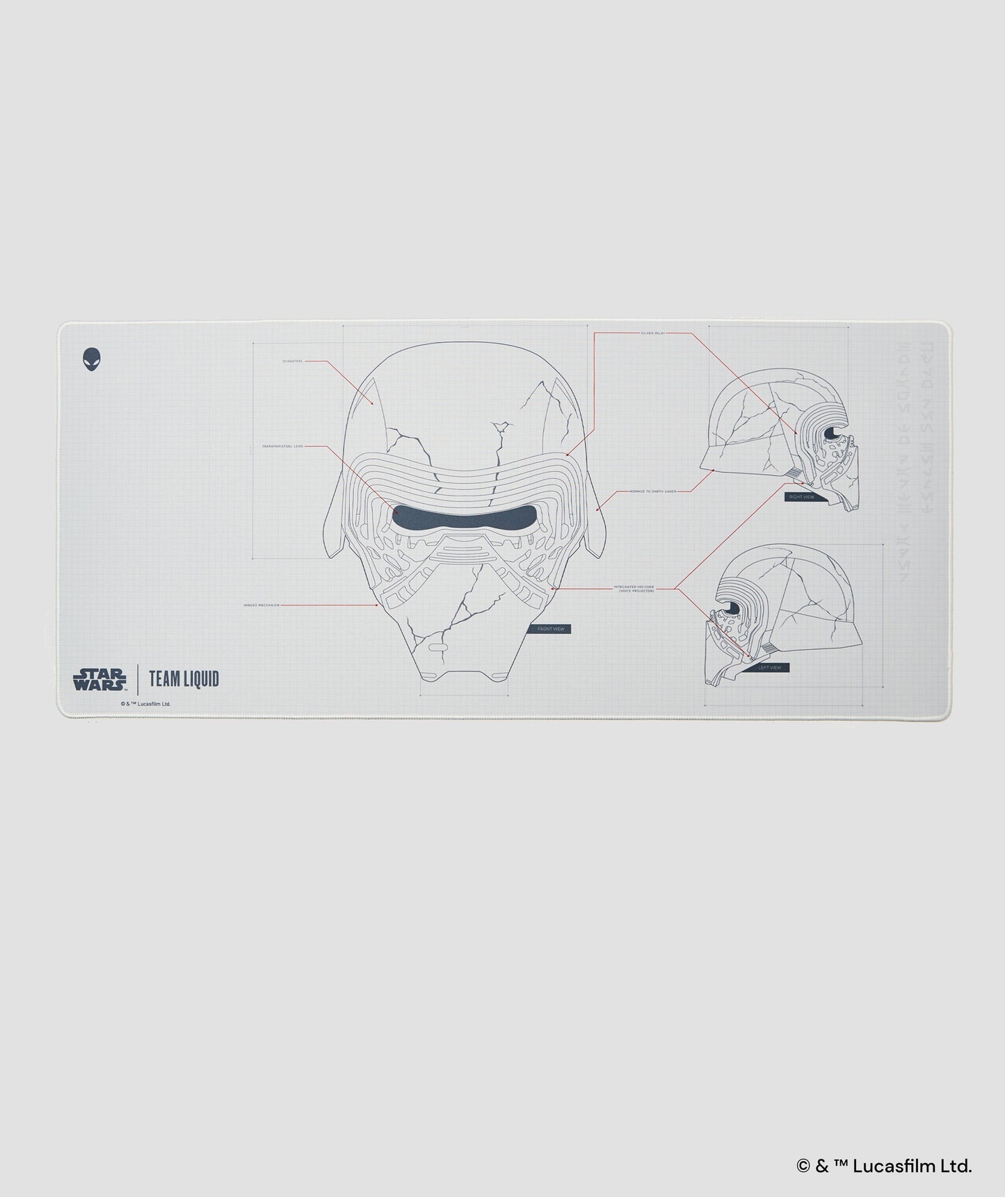 STAR WARS™ KYLO REN BLUEPRINT MOUSEPAD - Team Liquid