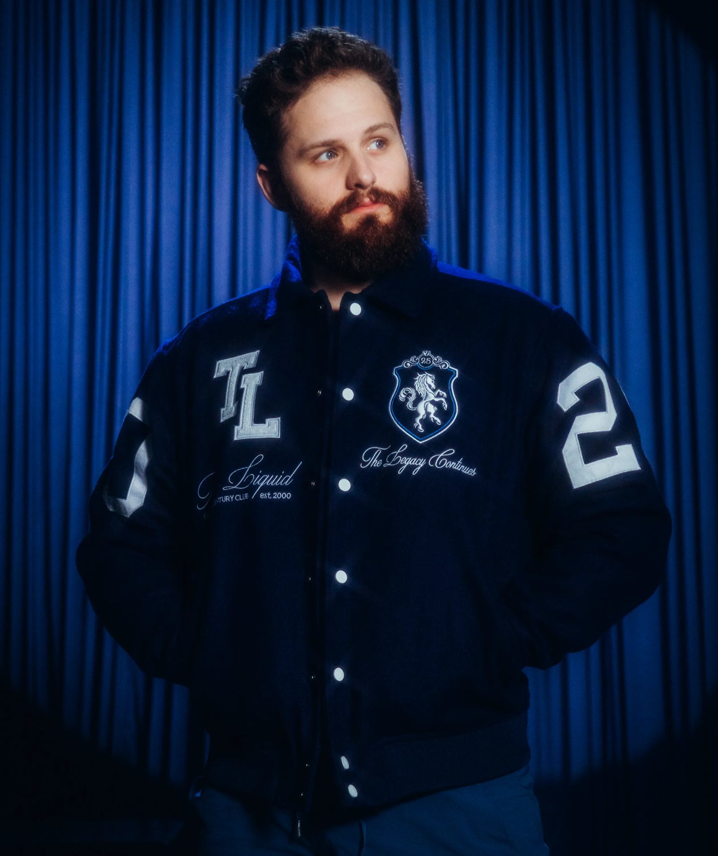 QUARTER CENTURY VARSITY JACKET
