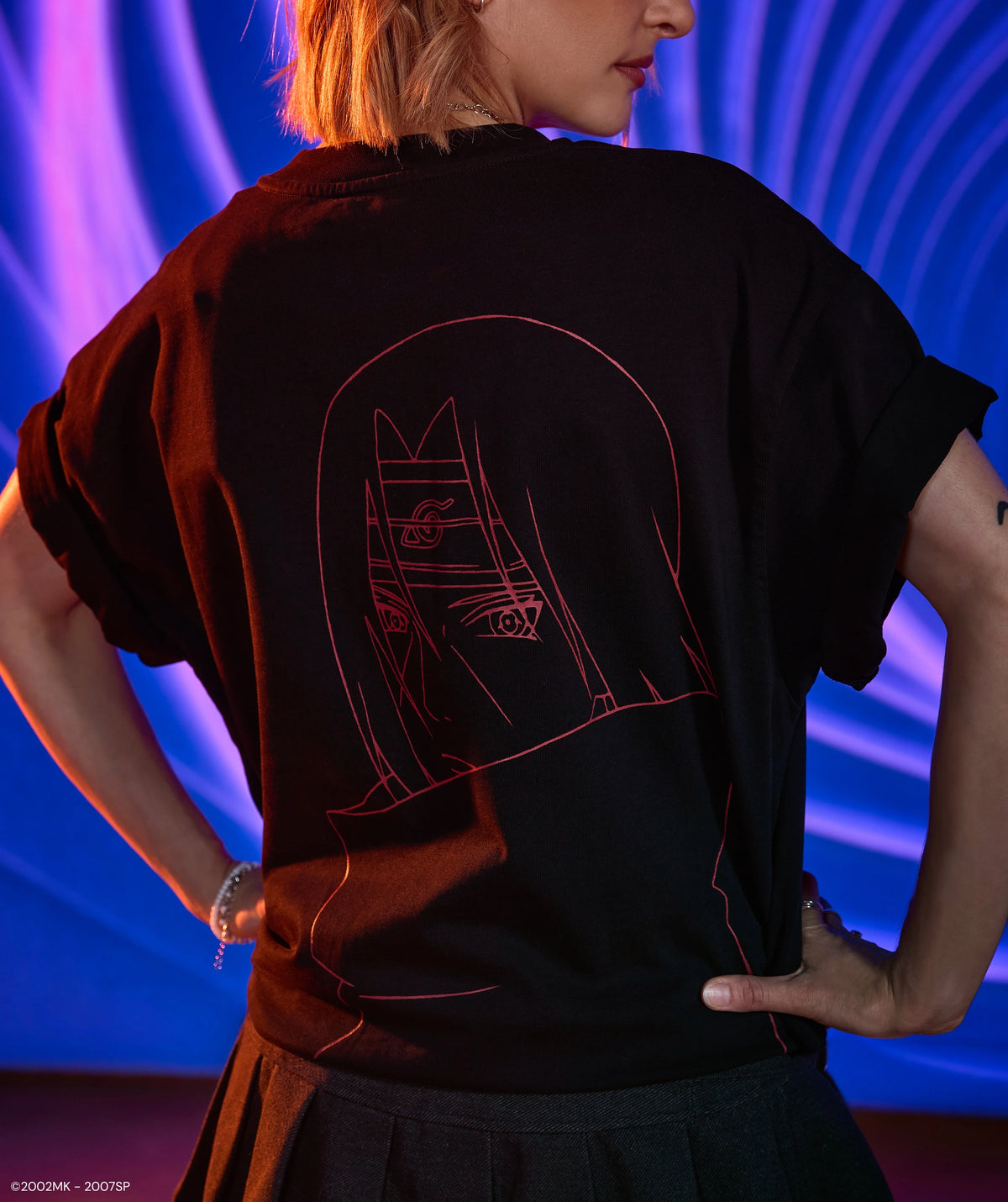 NARUTO ITACHI OVERSIZED TEE