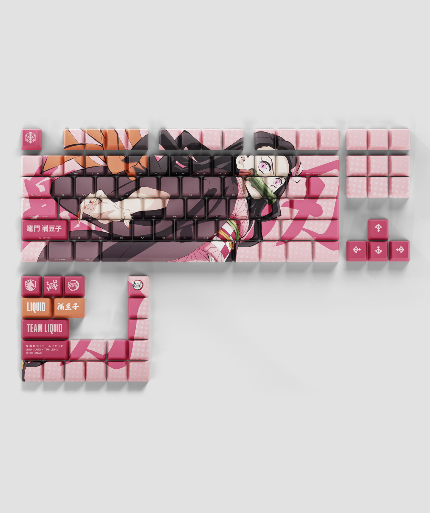 NEZUKO FULL ART KEYCAP SET