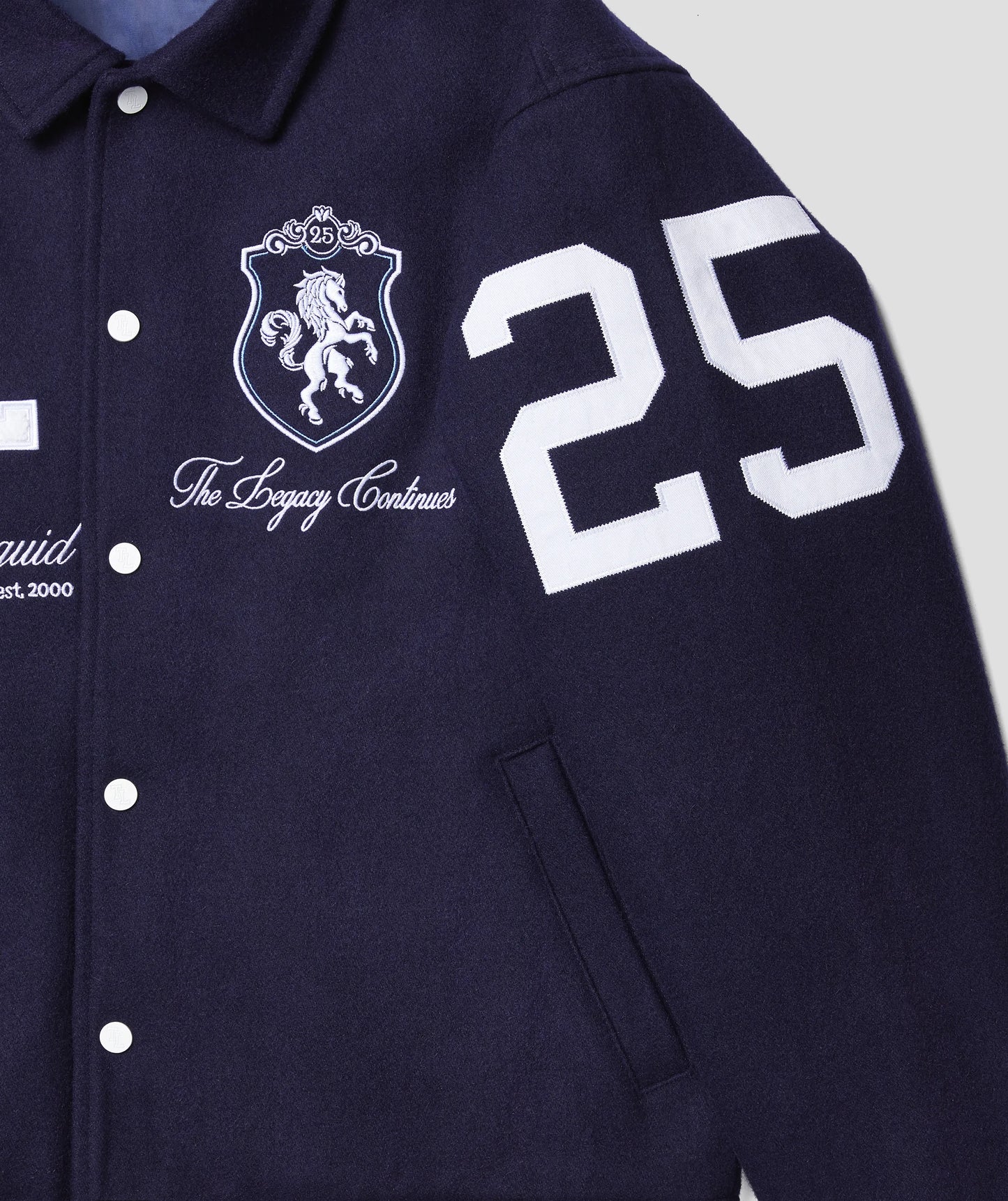 QUARTER CENTURY VARSITY JACKET