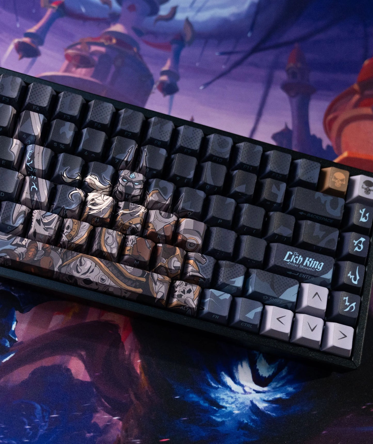 WORLD OF WARCRAFT THE LICH KING KEYCAP SET