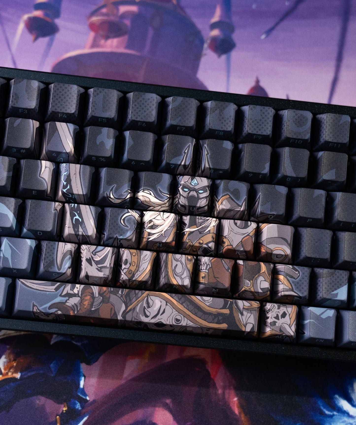 WORLD OF WARCRAFT THE LICH KING KEYCAP SET