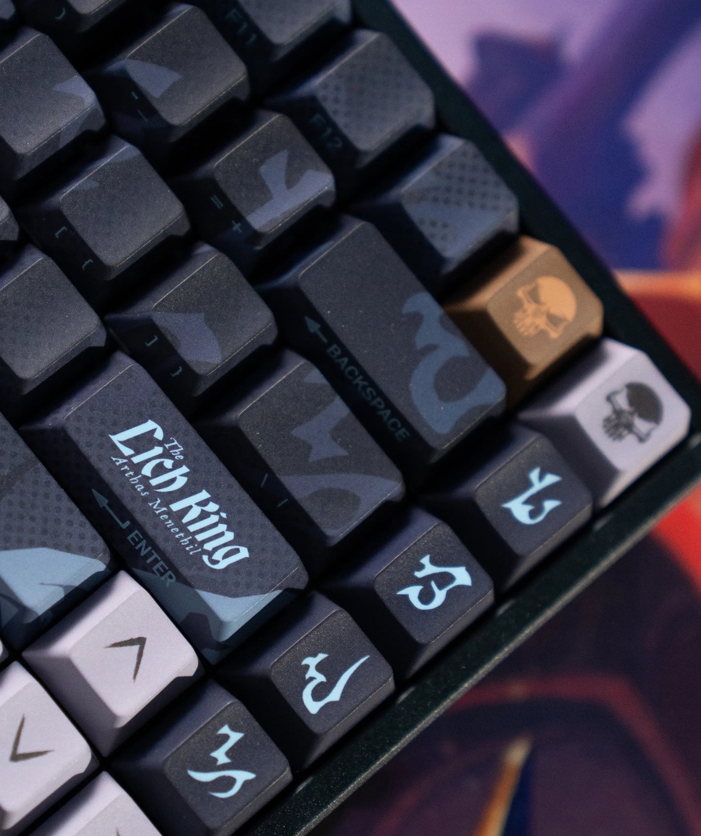 WORLD OF WARCRAFT THE LICH KING KEYCAP SET