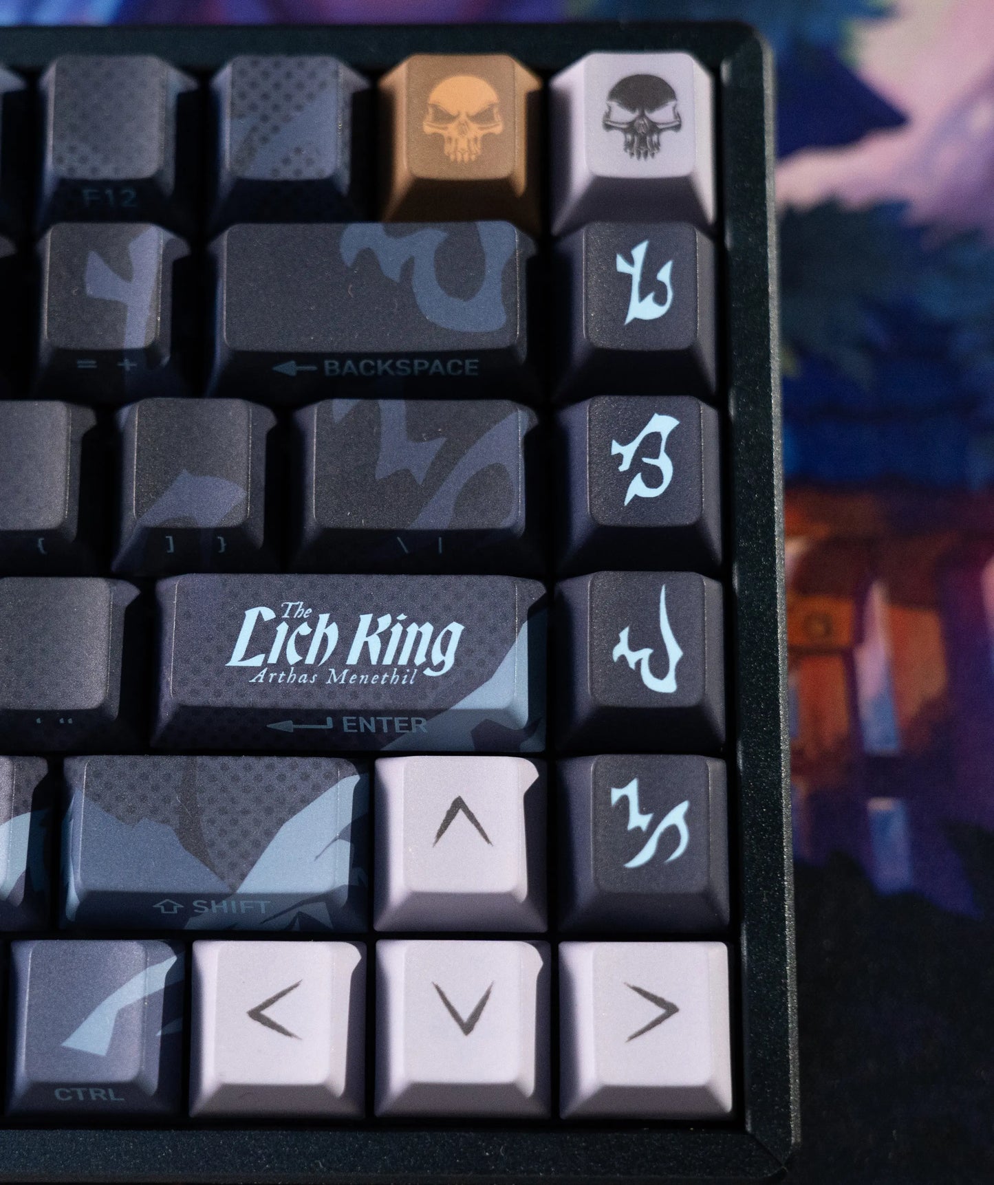 WORLD OF WARCRAFT THE LICH KING KEYCAP SET