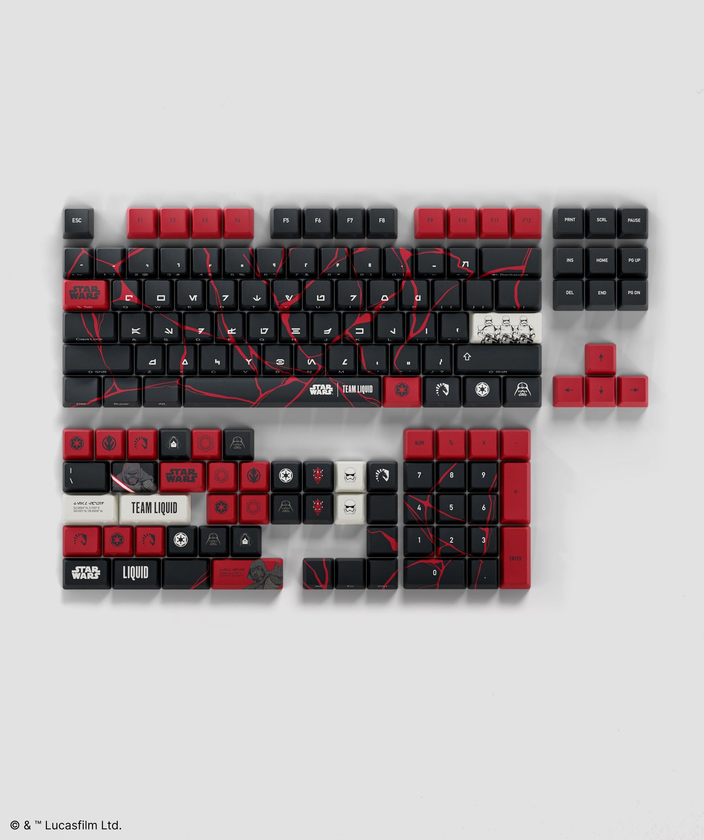 STAR WARS™ DARK SIDE KEYCAP SET