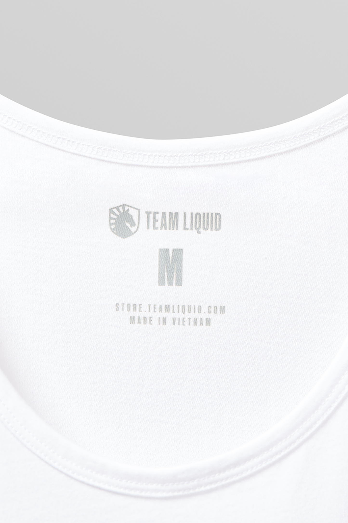 TEAM LIQUID GEOS TANK TOP - BRANCA