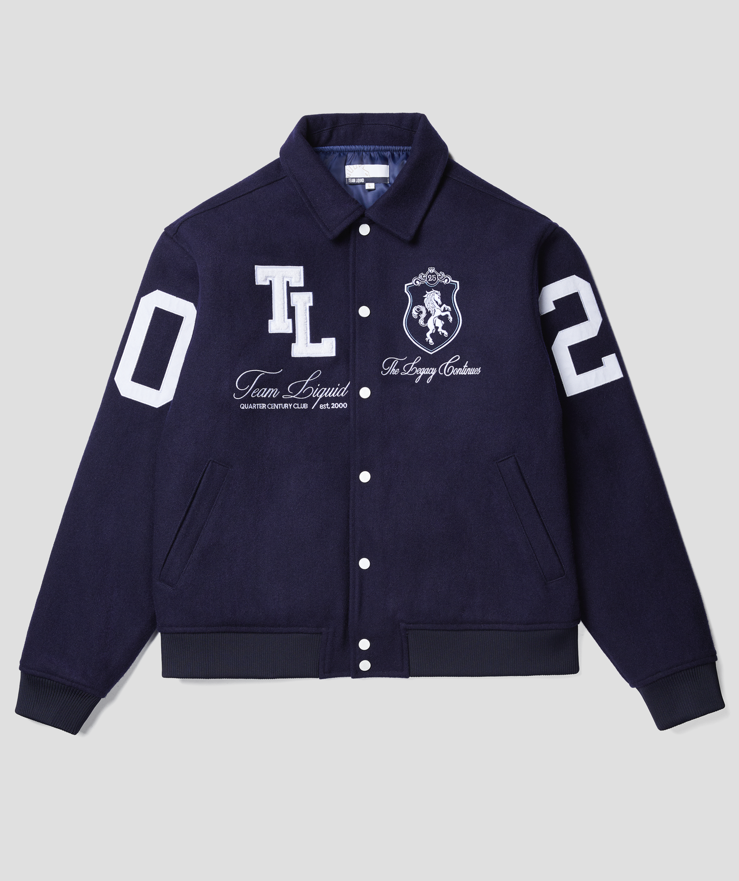 QUARTER CENTURY VARSITY JACKET