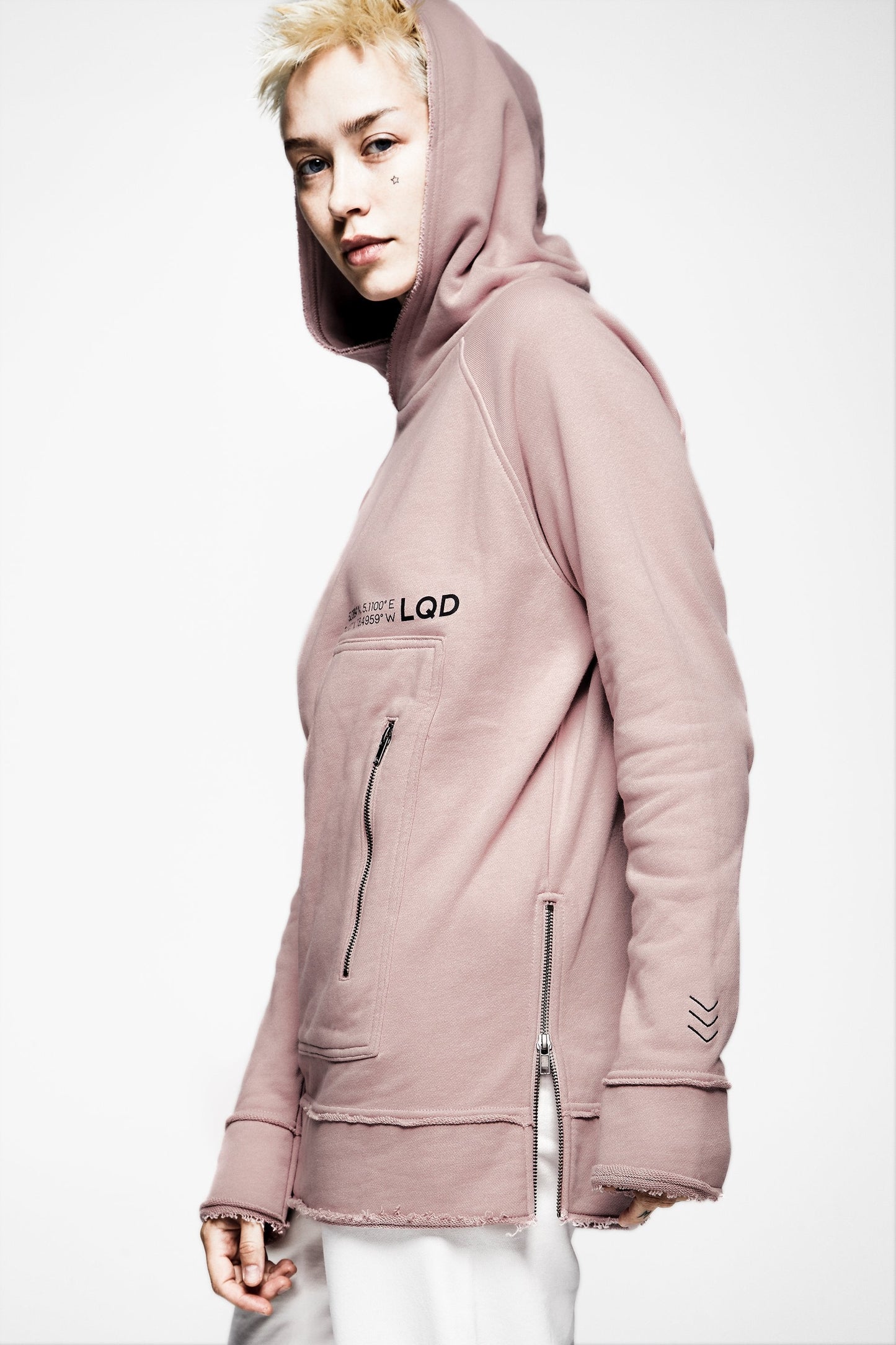 LQD V3 SQUARE POCKET HOODIE - MAUVE - Team Liquid