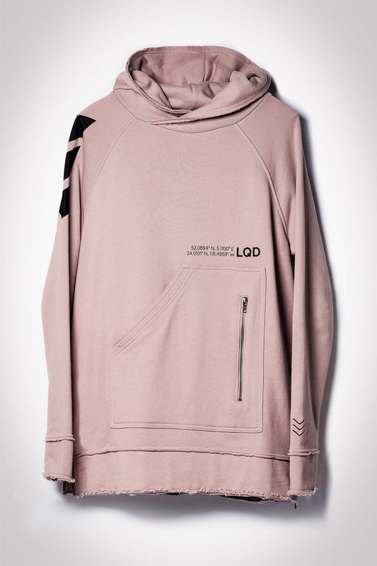 LQD V3 SQUARE POCKET HOODIE - MAUVE - Team Liquid