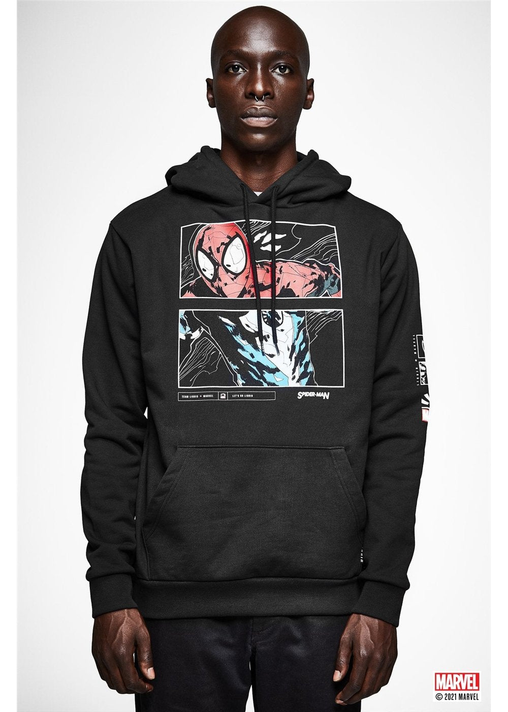 LIQUID X MARVEL |  HOMEM ARANHA ARTWORK HOODIE