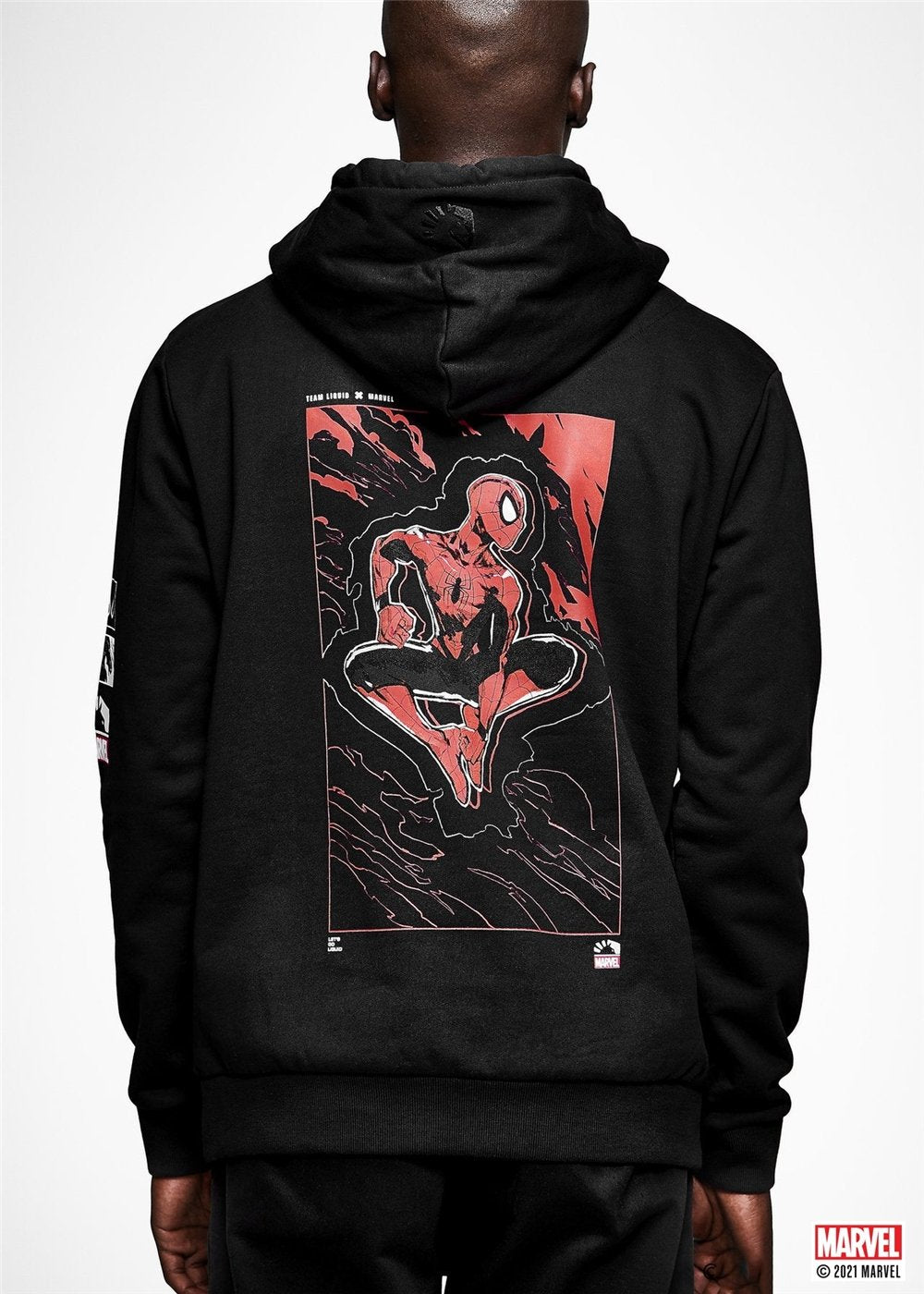 LIQUID X MARVEL |  HOMEM ARANHA ARTWORK HOODIE