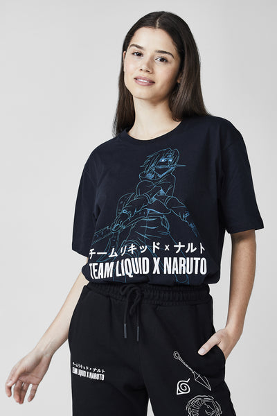 LIQUID X NARUTO 20Y SASUKE TEE – Team Liquid Brazil