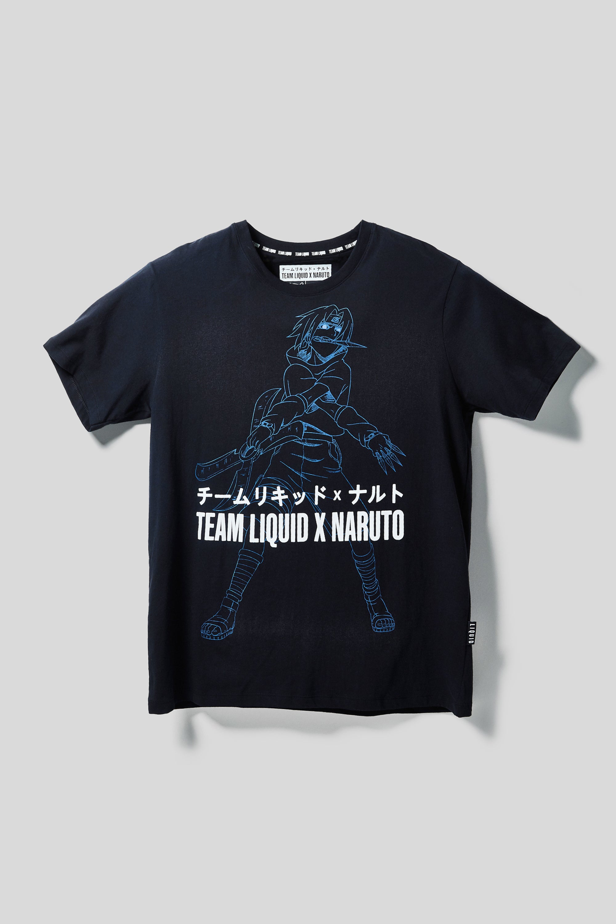 LIQUID X NARUTO 20Y SASUKE TEE – Team Liquid Brazil