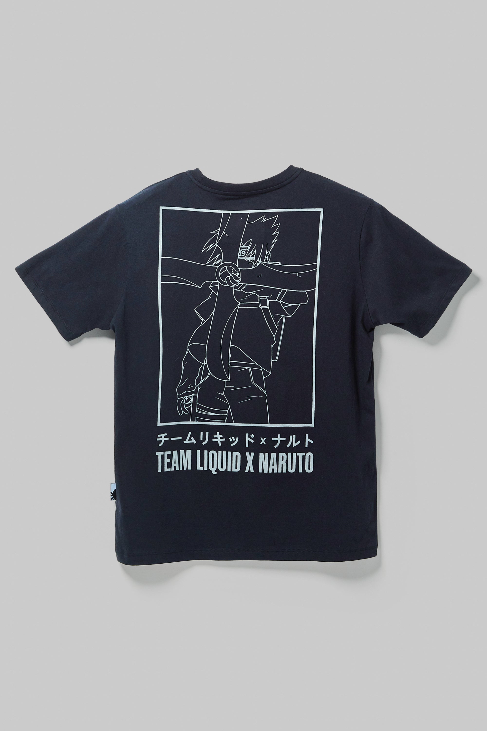 LIQUID X NARUTO 20Y SASUKE SHURIKEN TEE – Team Liquid Brazil